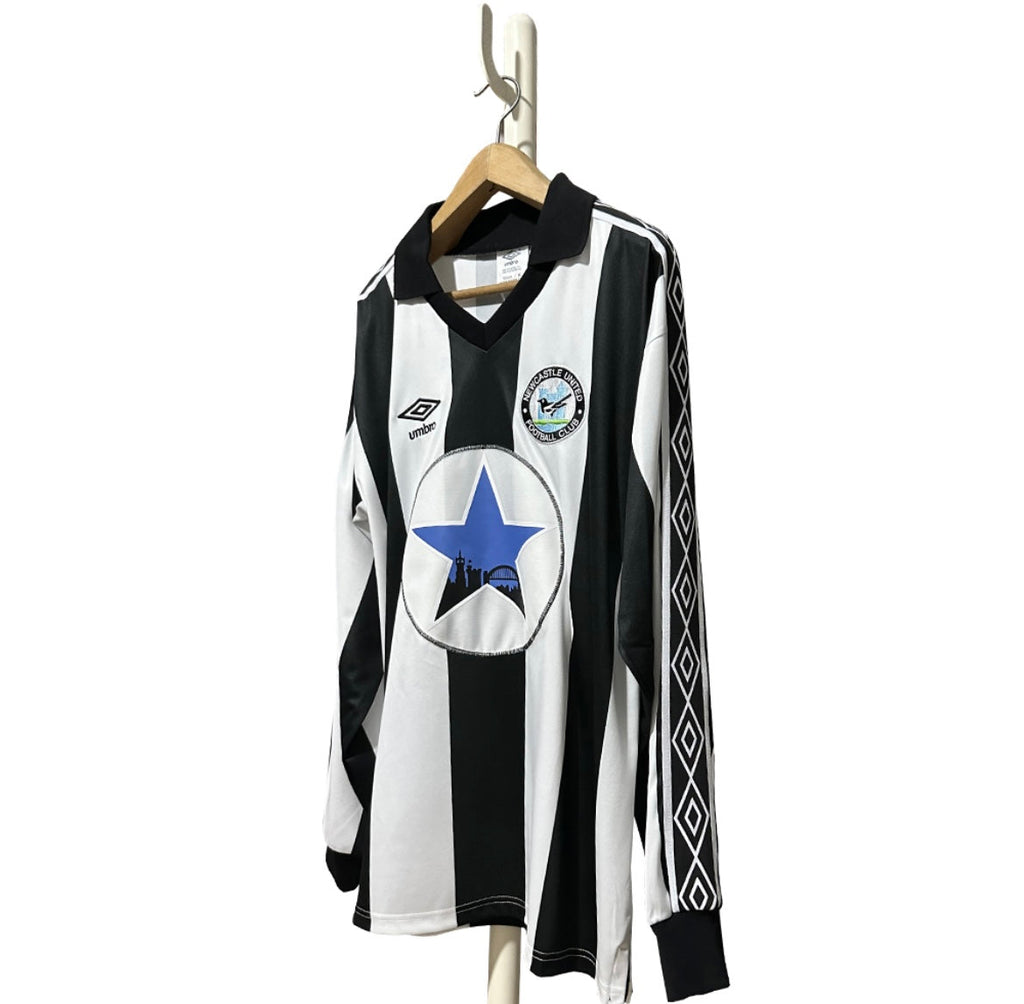 Maillot Rétro Newcastle 1980-81 Domicile Manches Longues