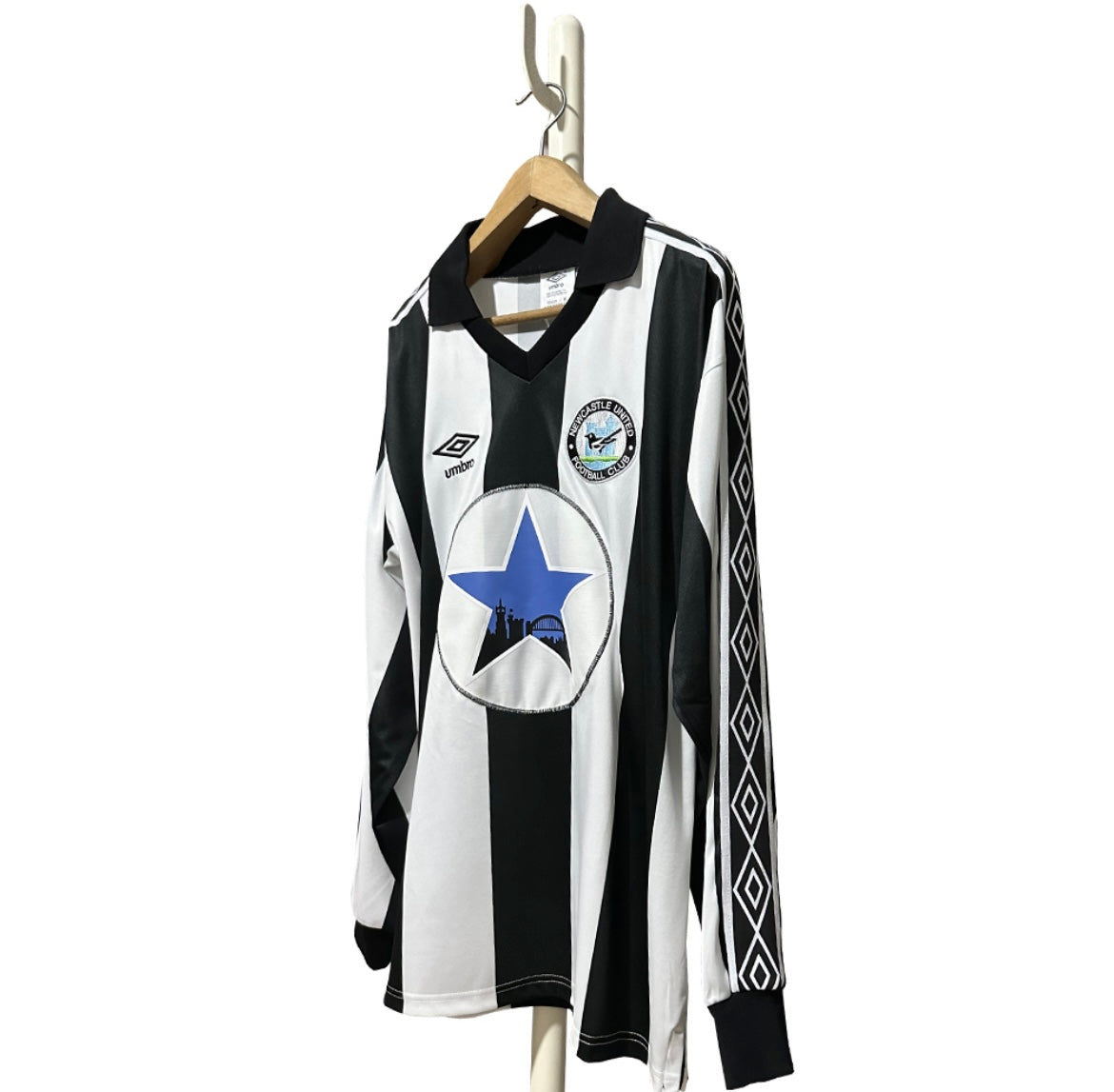 Maillot Rétro Newcastle 1980-81 Domicile Manches Longues