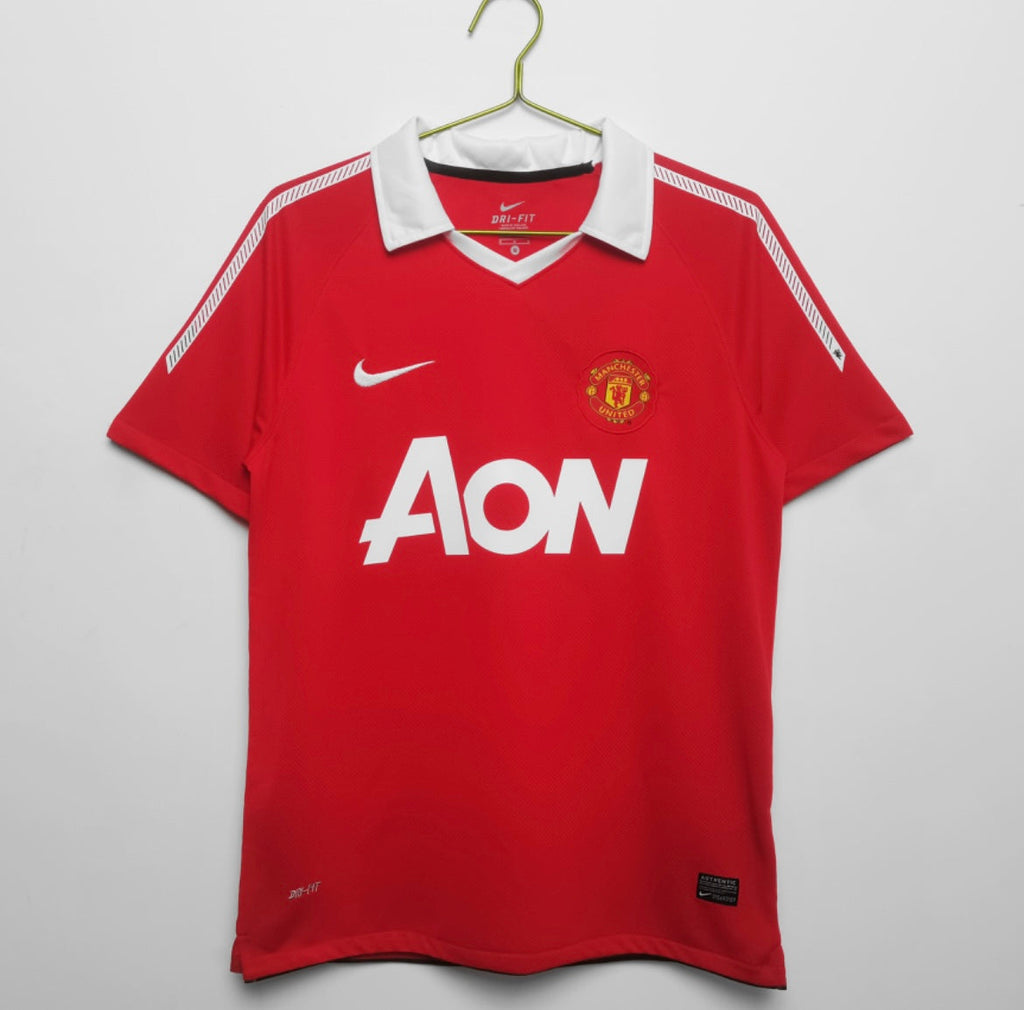Maillot Rétro Manchester United 2010-11 Domicile
