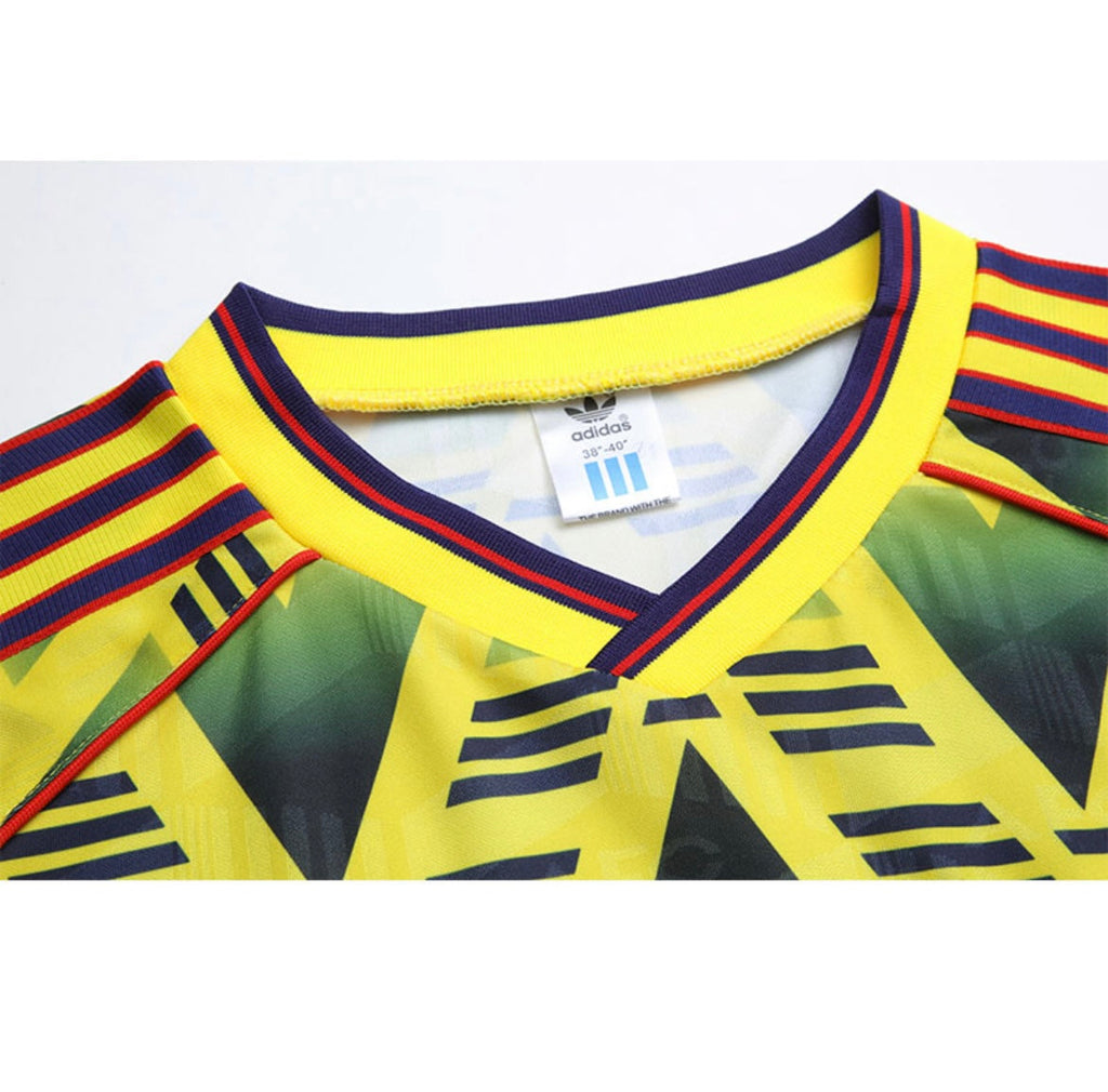 Maillot Rétro Arsenal 1992-93 Extérieur Manches Longues