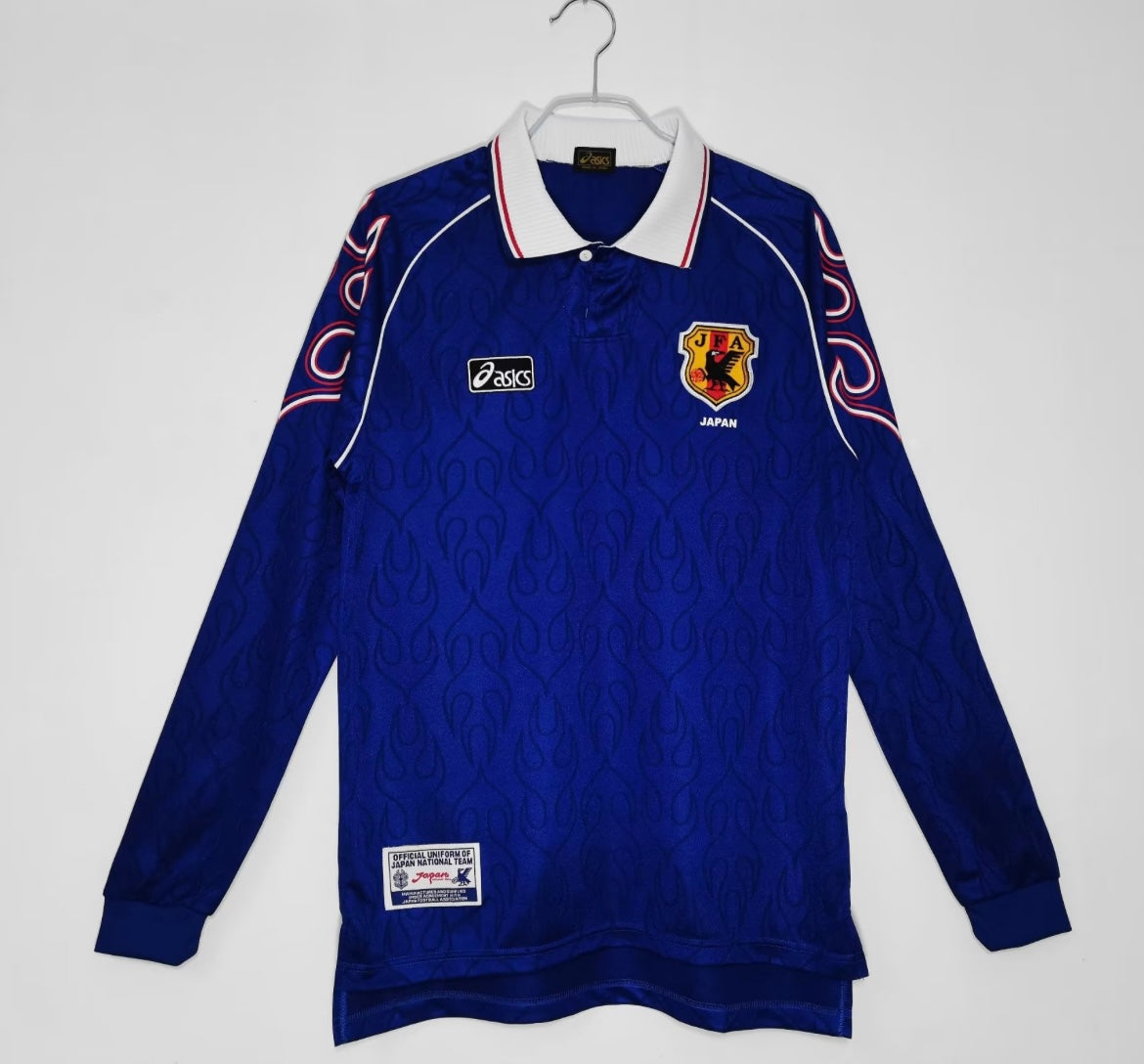 Maillot Rétro Japon 1998 Domicile Manches Longues