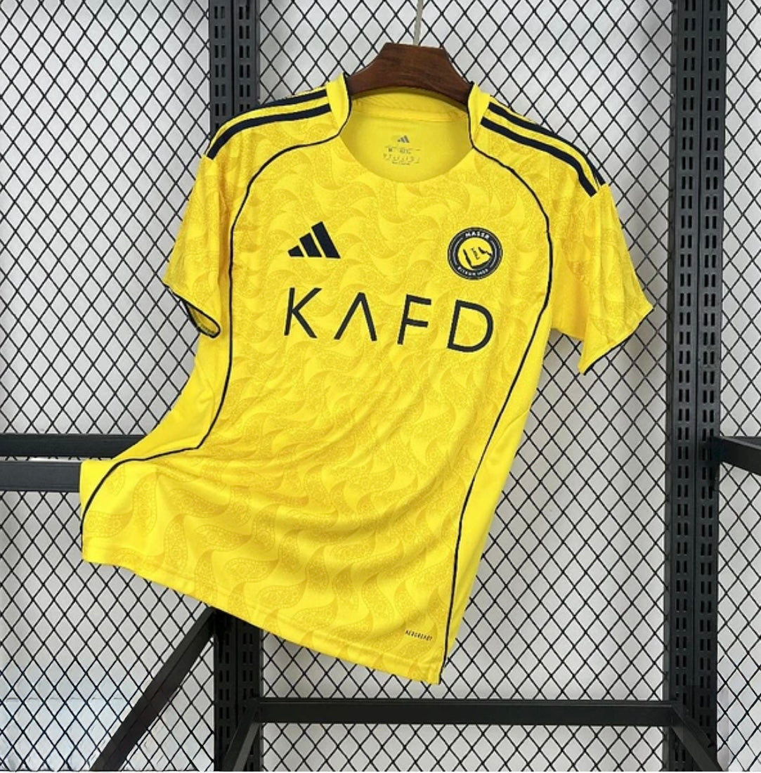 Maillot Al Nassr 2025-26 Domicile