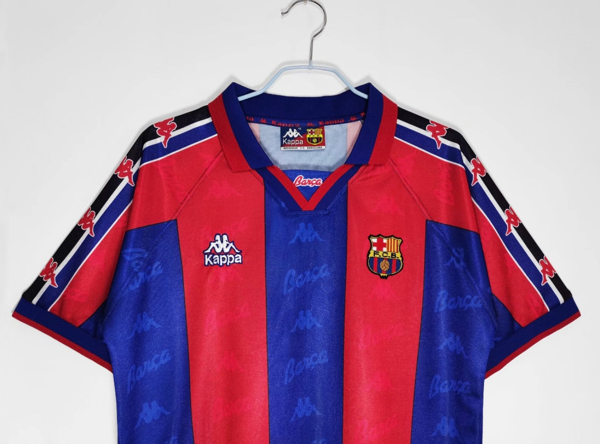 Maillot Rétro FC Barcelone 1996-97 Domicile