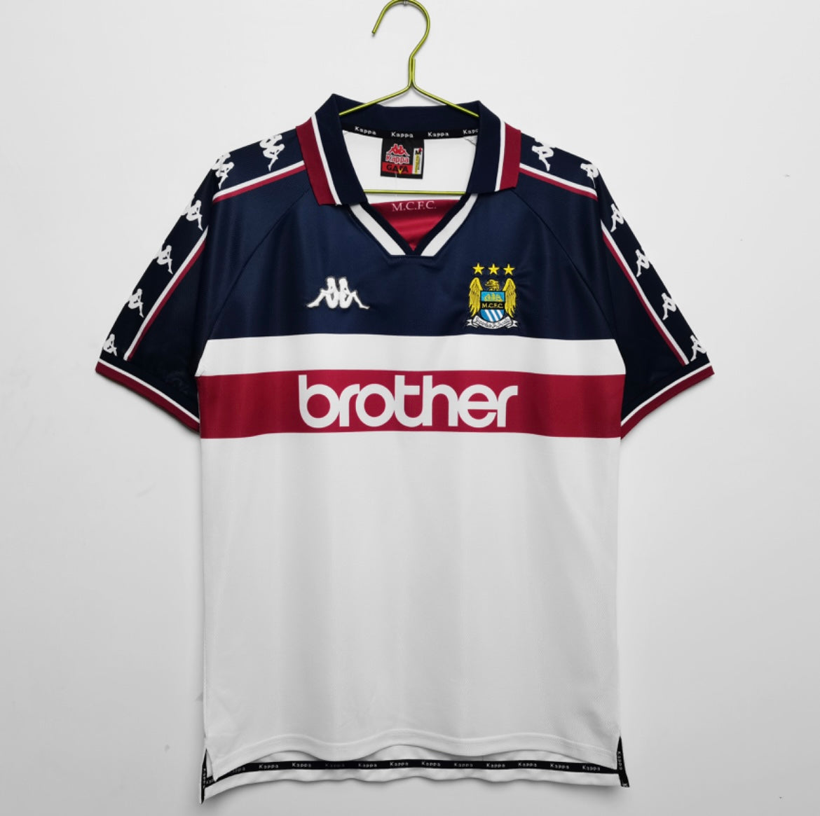 Maillot Rétro Manchester City 1997-98 Extérieur