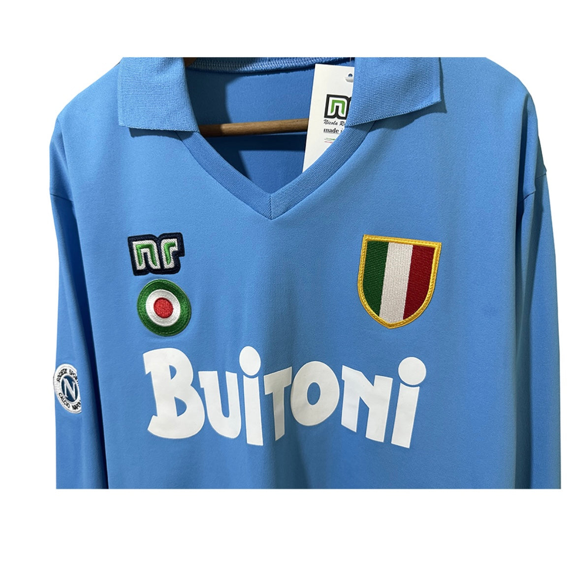 Maillot Rétro Naples 1987-88 Domicile Manches Longues