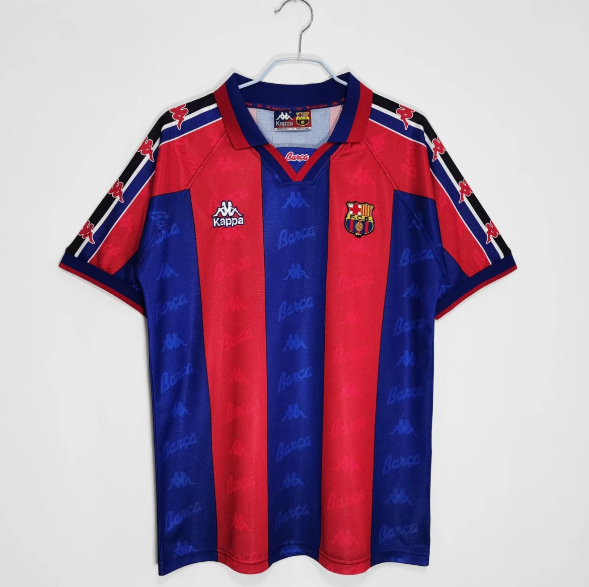 Maillot Rétro FC Barcelone 1996-97 Domicile