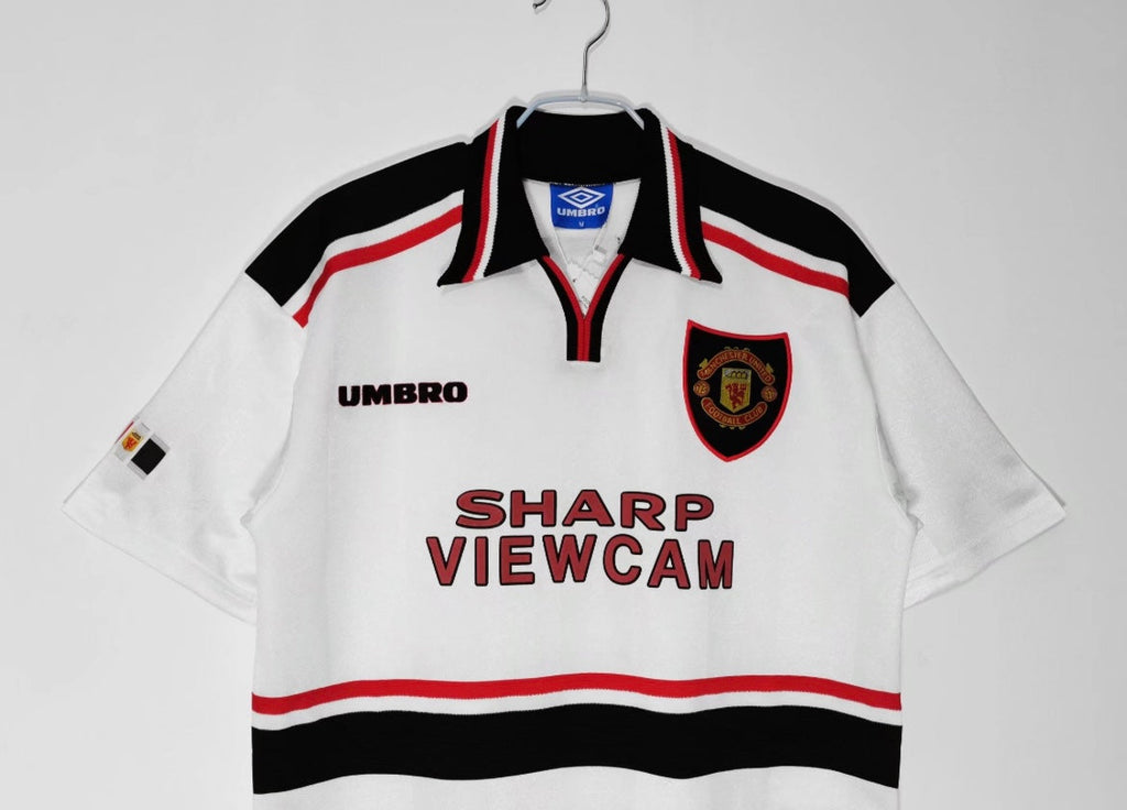 Maillot Rétro Manchester United 1998-99 Extérieur