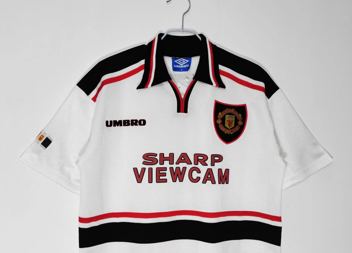 Maillot Rétro Manchester United 1998-99 Extérieur