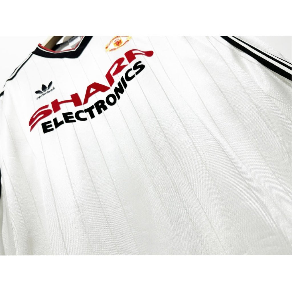 Maillot Rétro Manchester United 1982-83 Extérieur Manches Longues