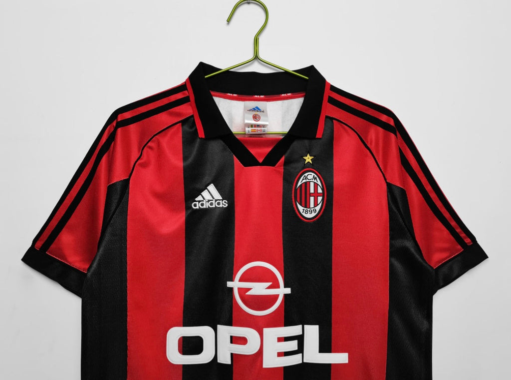 Maillot Rétro AC Milan 1998-99 Domicile