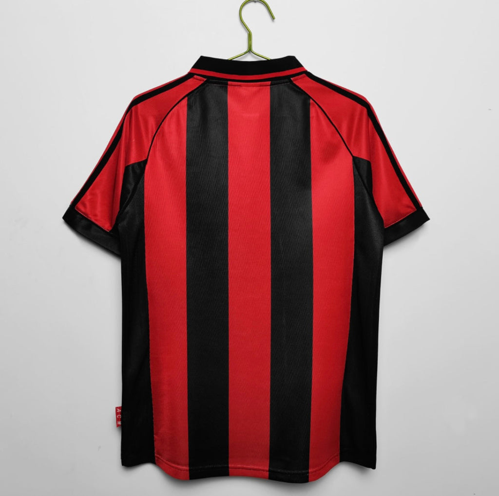 Maillot Rétro AC Milan 1998-99 Domicile