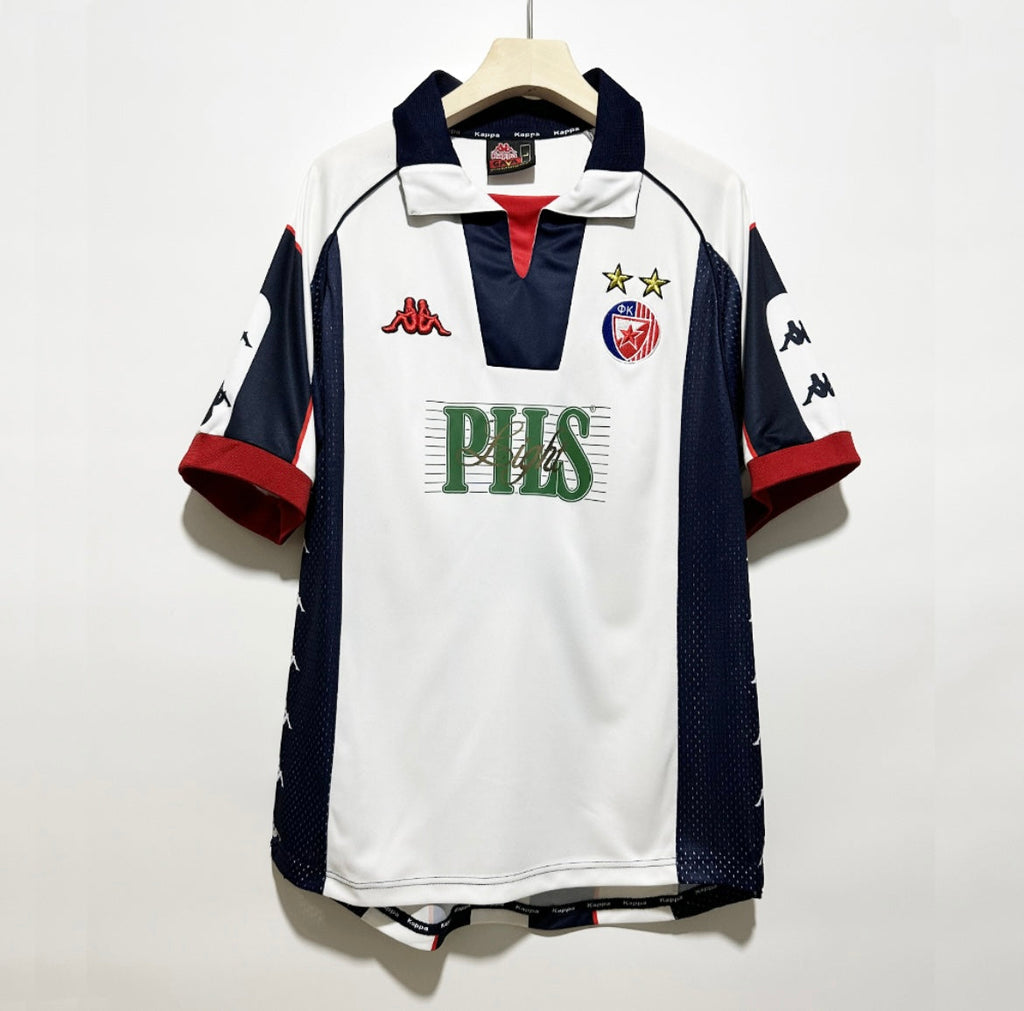 Maillot Rétro Étoile Rouge de Belgrade 1999-00 Extérieur