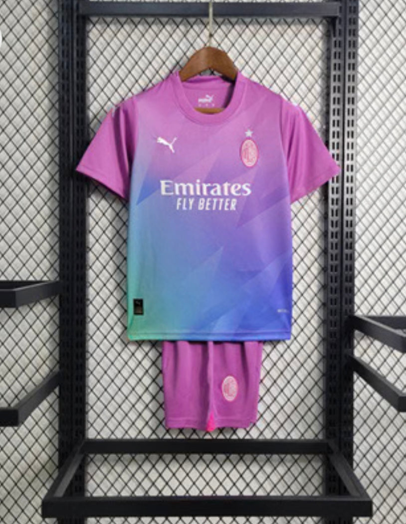 Kit Enfant AC Milan 2023-24 Third