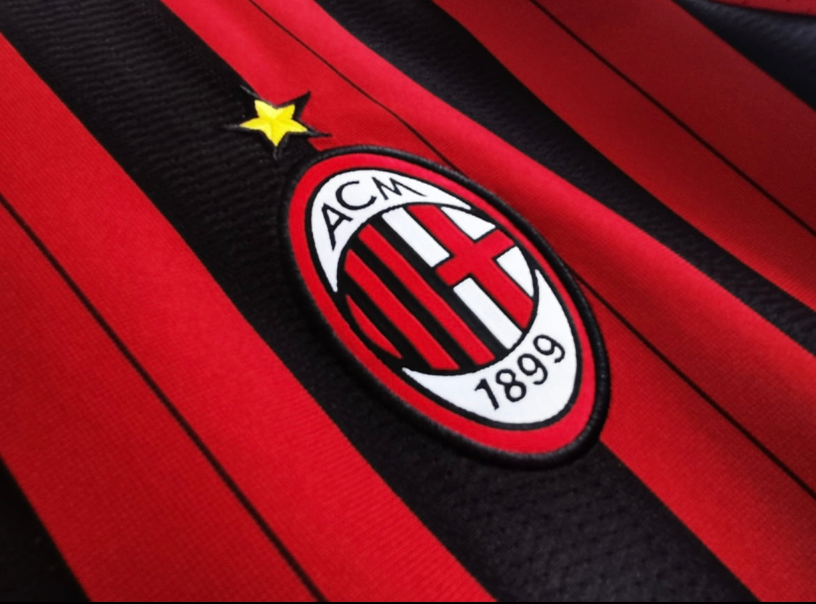 Maillot Rétro AC Milan 2013-14 Domicile