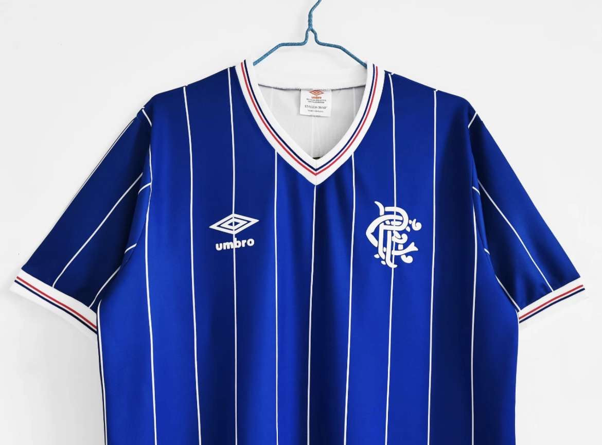 Maillot Rétro Rangers 1982-83 Domicile