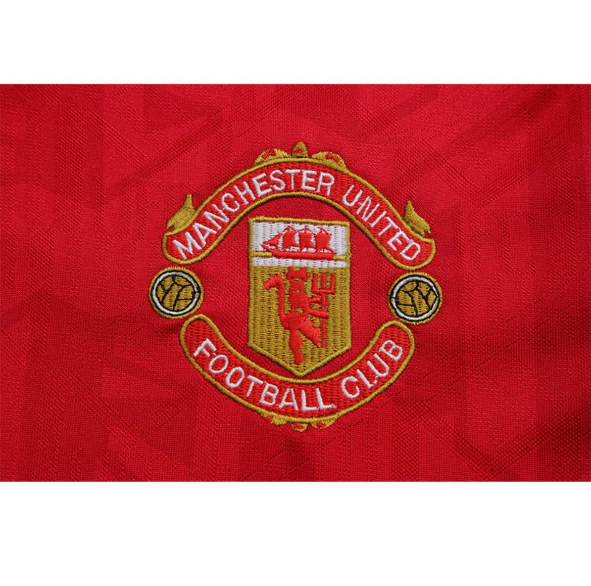 Maillot Rétro Manchester United 1992-93 Domicile Manches Longues