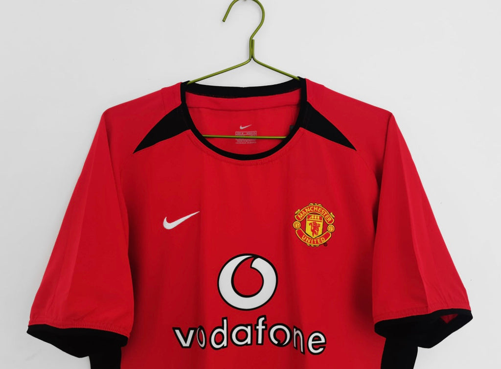 Maillot Rétro Manchester United 2003-04 Domicile