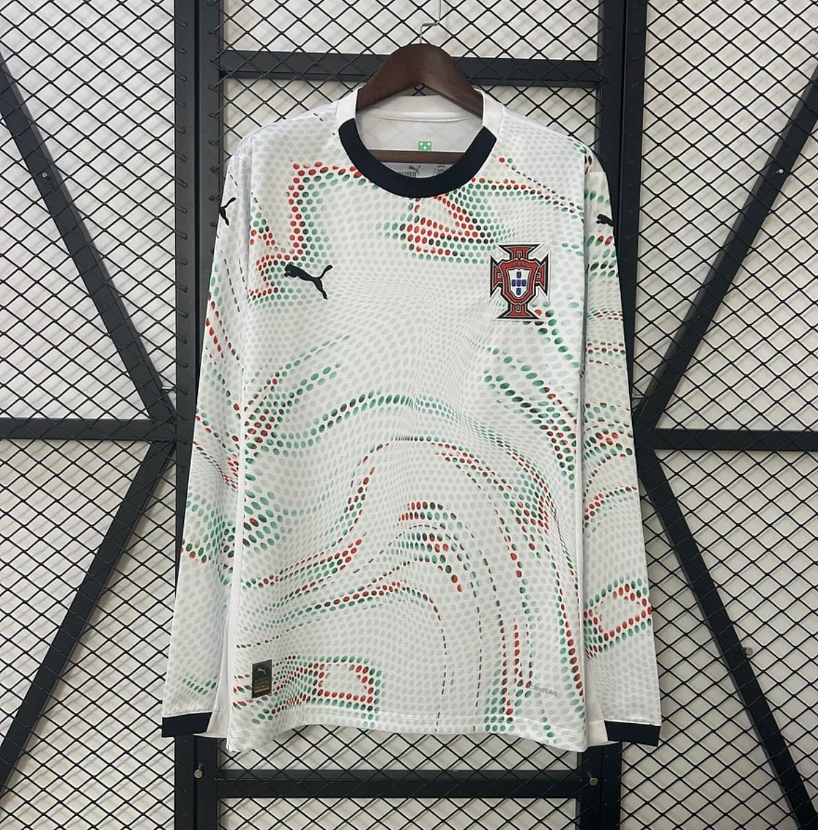 Maillot Portugal 2025 Extérieur Manches Longues