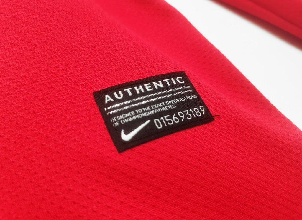 Maillot Rétro Manchester United 2010-11 Domicile Manches Longues
