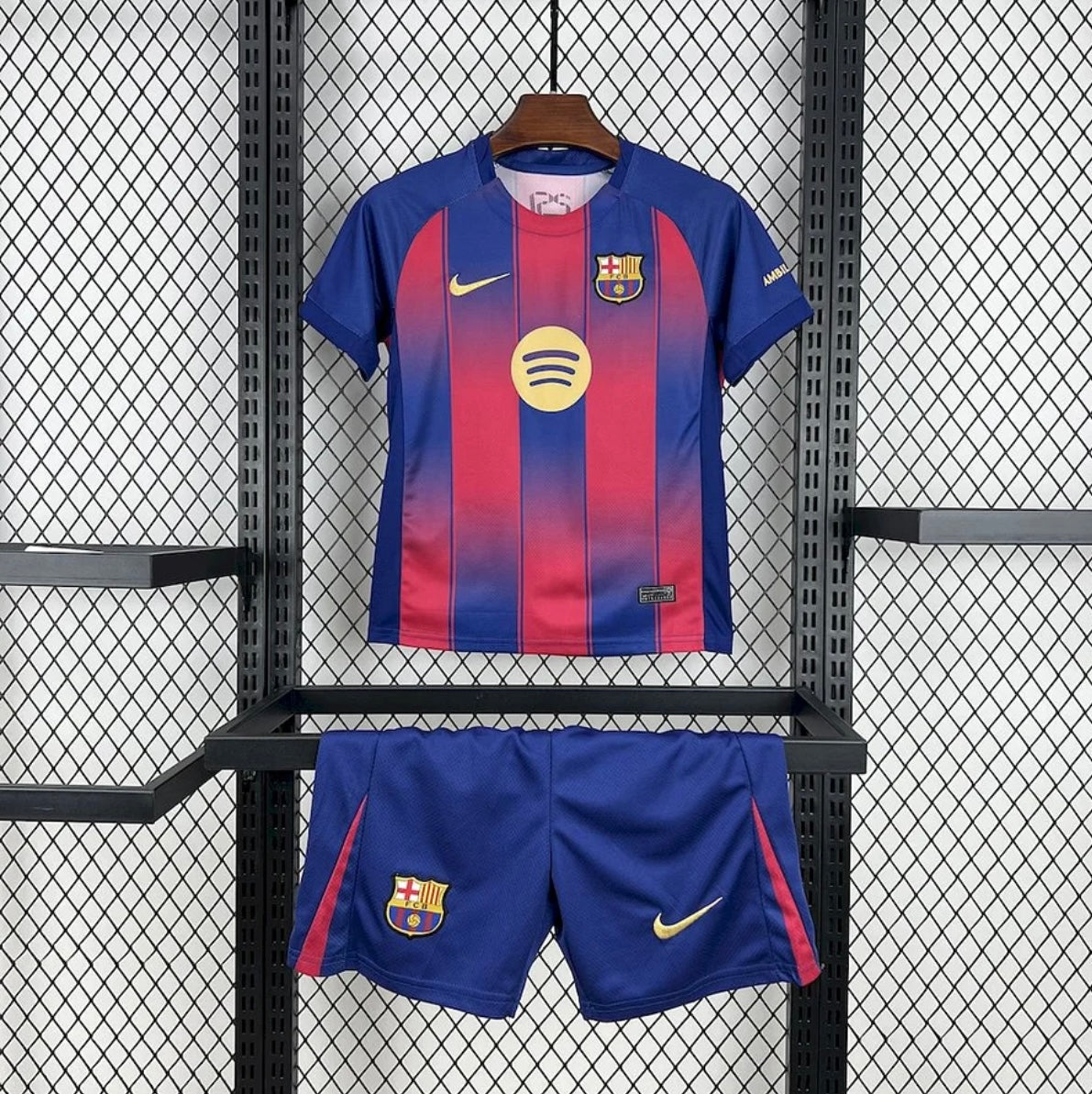 Kit Enfant FC Barcelone 2025-26 Domicile