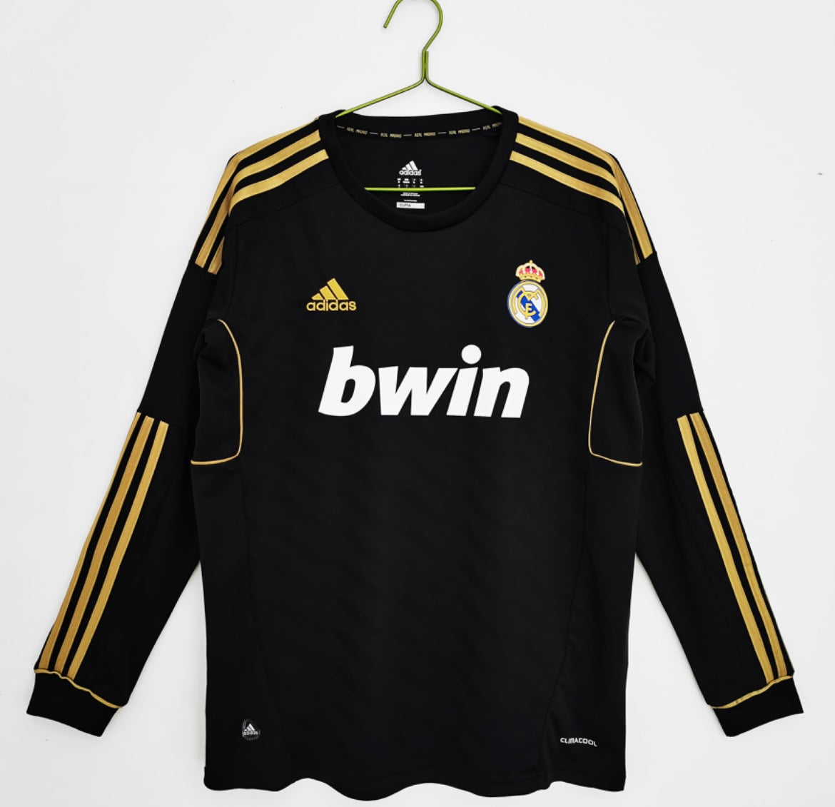Maillot Rétro Real Madrid 2011-12 Extérieur Manches Longues