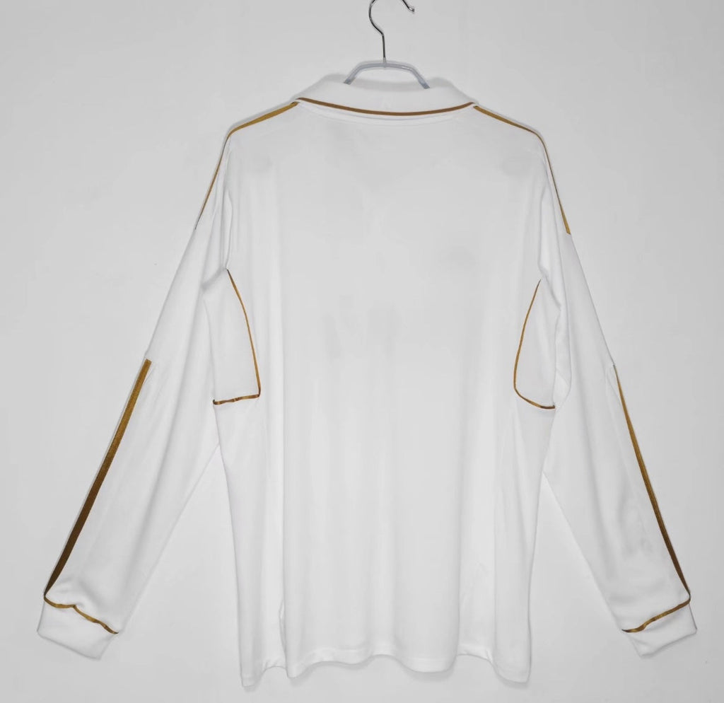 Maillot Rétro Real Madrid 2011-12 Domicile Manches Longues