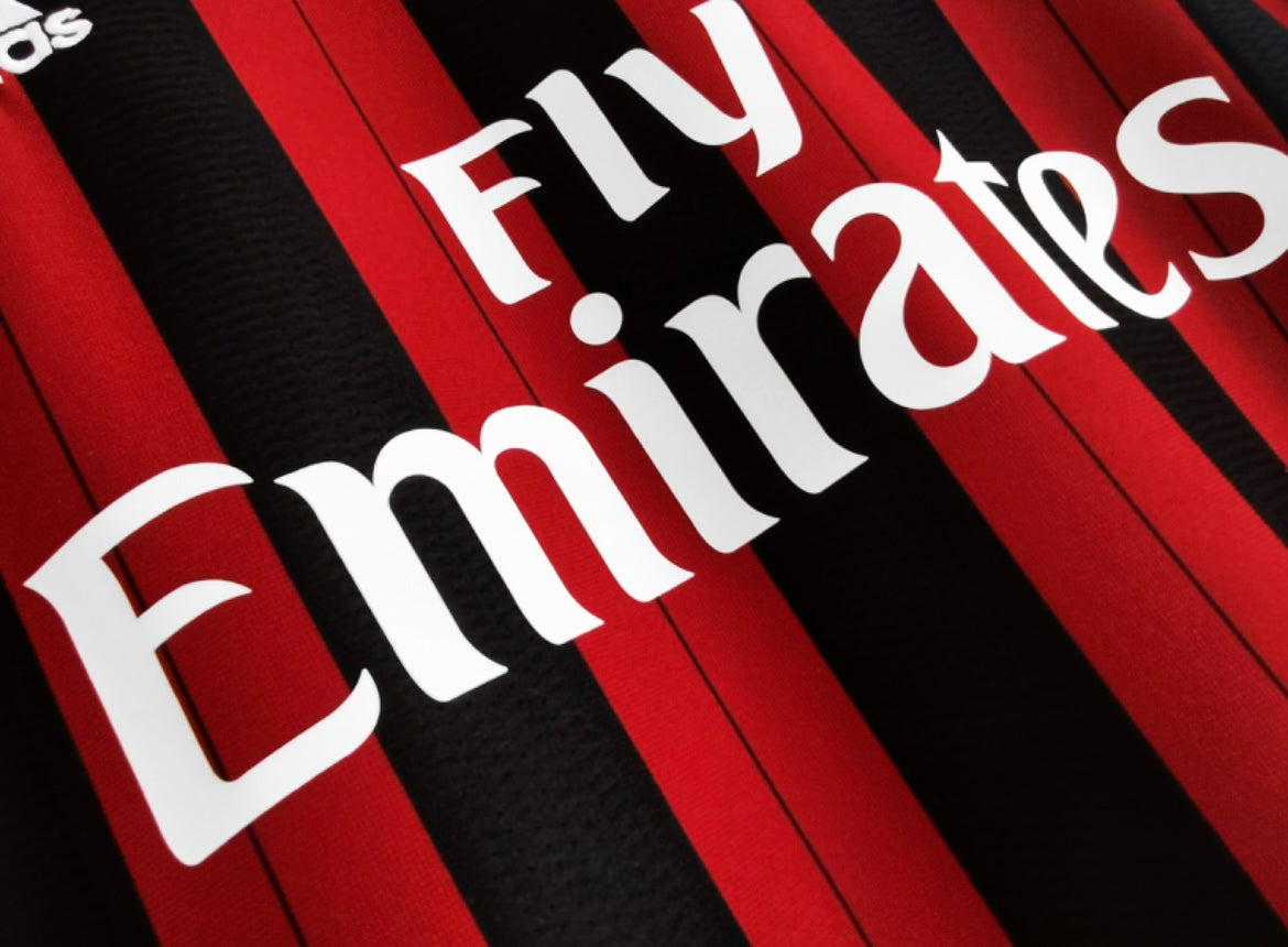 Maillot Rétro AC Milan 2013-14 Domicile