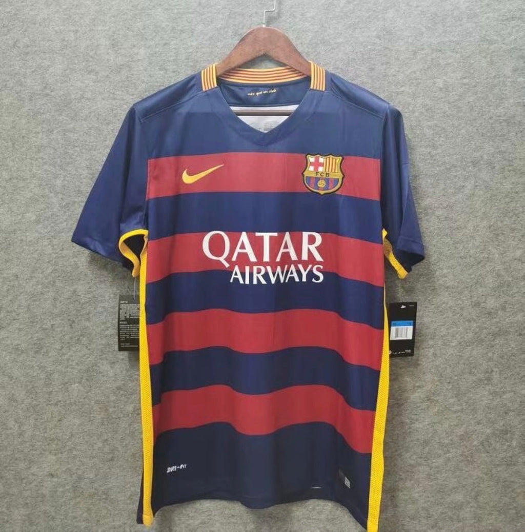 Maillot Rétro FC Barcelone 2015-16 Domicile