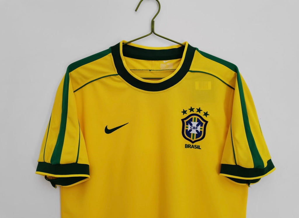 Maillot Rétro Brésil 1998 Domicile