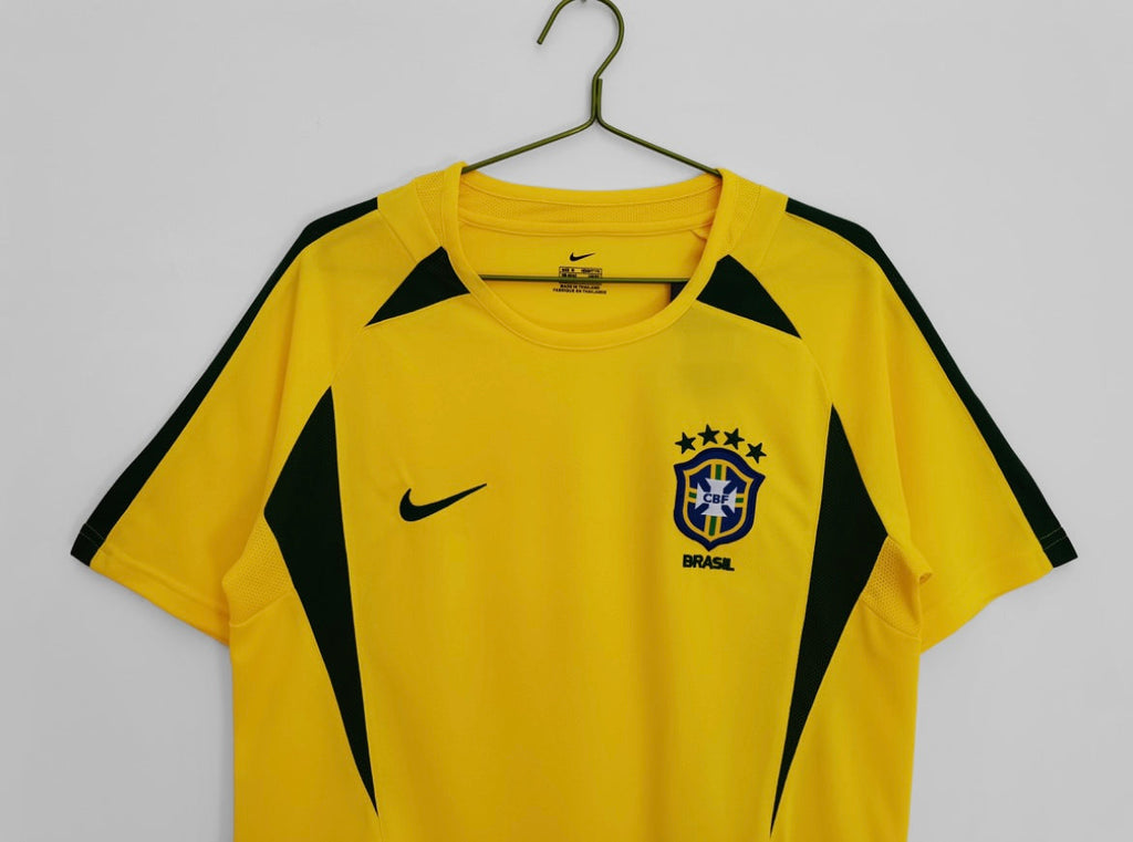 Maillot Rétro Brésil 2002 Domicile