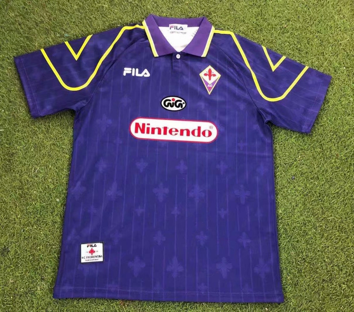 Maillot Rétro Fiorentina 1997-98 Domicile
