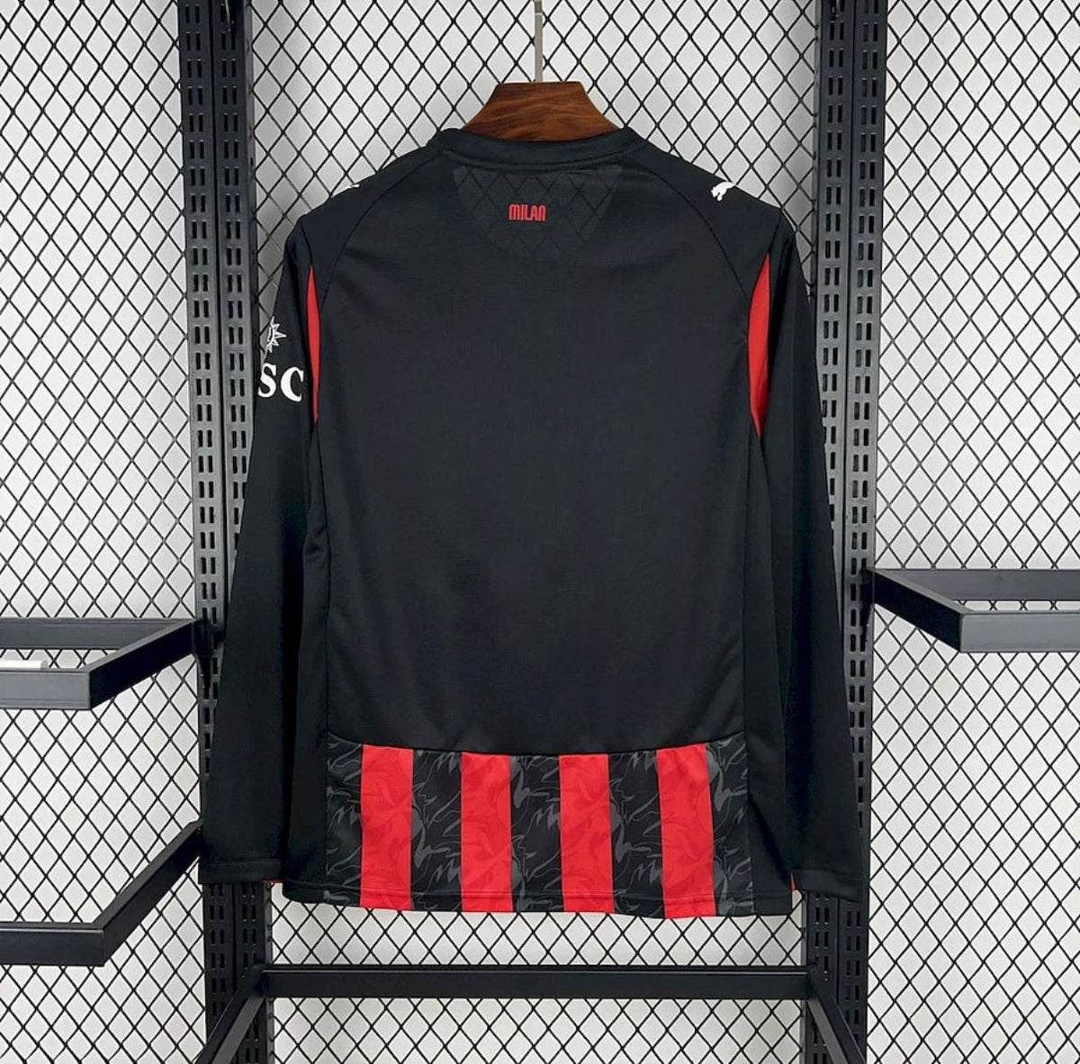 Maillot AC Milan 2025-26 Domicile Manches Longues