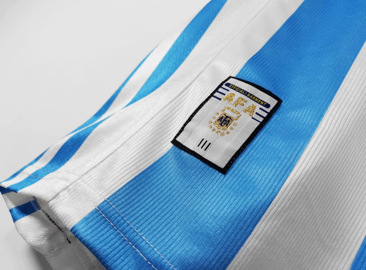 Maillot Rétro Argentine 1998 Domicile