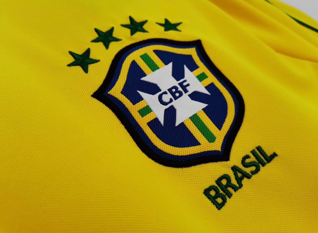 Maillot Rétro Brésil 1998 Domicile