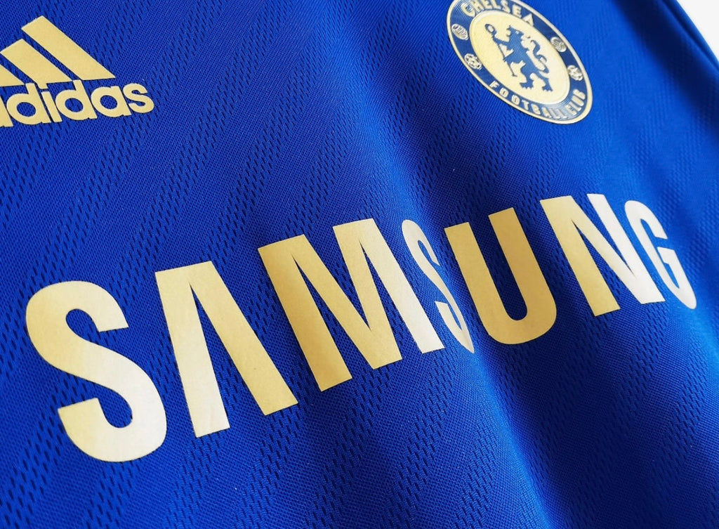 Maillot Rétro Chelsea 2012-13 Domicile Manches Longues