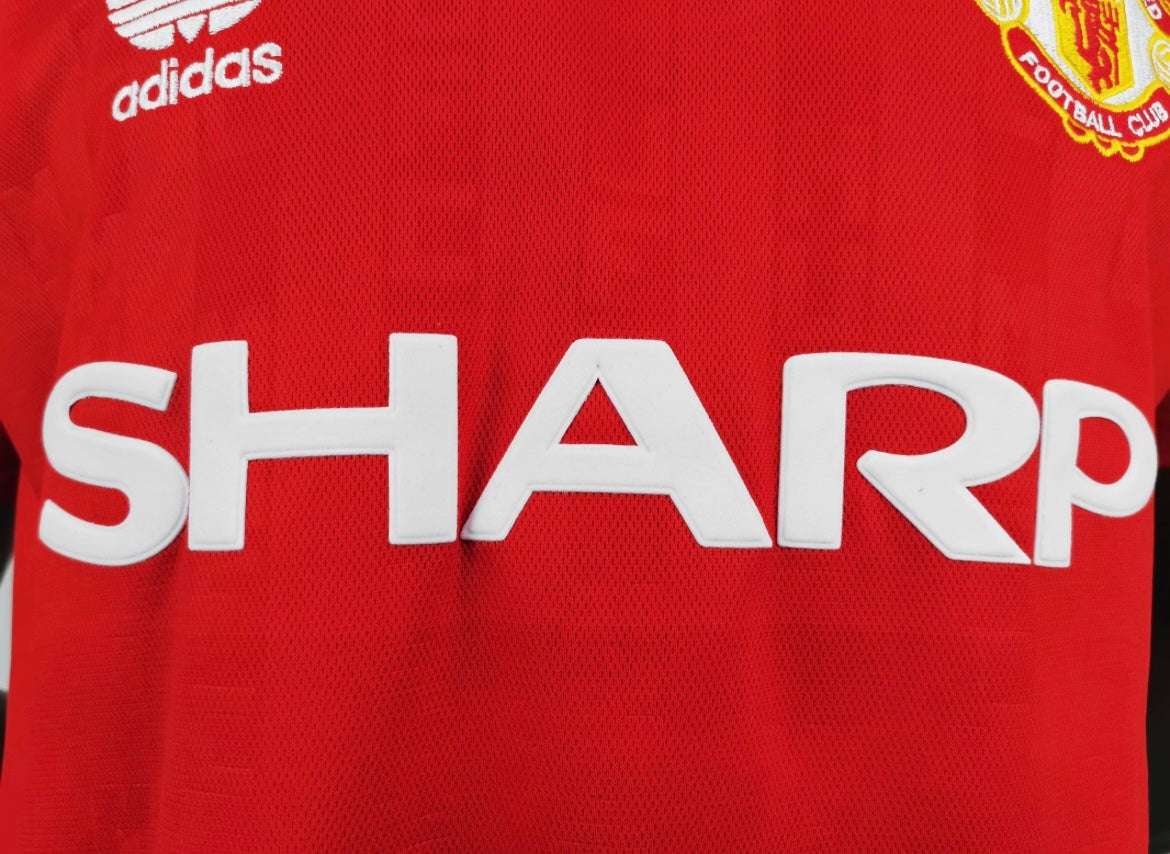 Maillot Rétro Manchester United 1988-89 Domicile