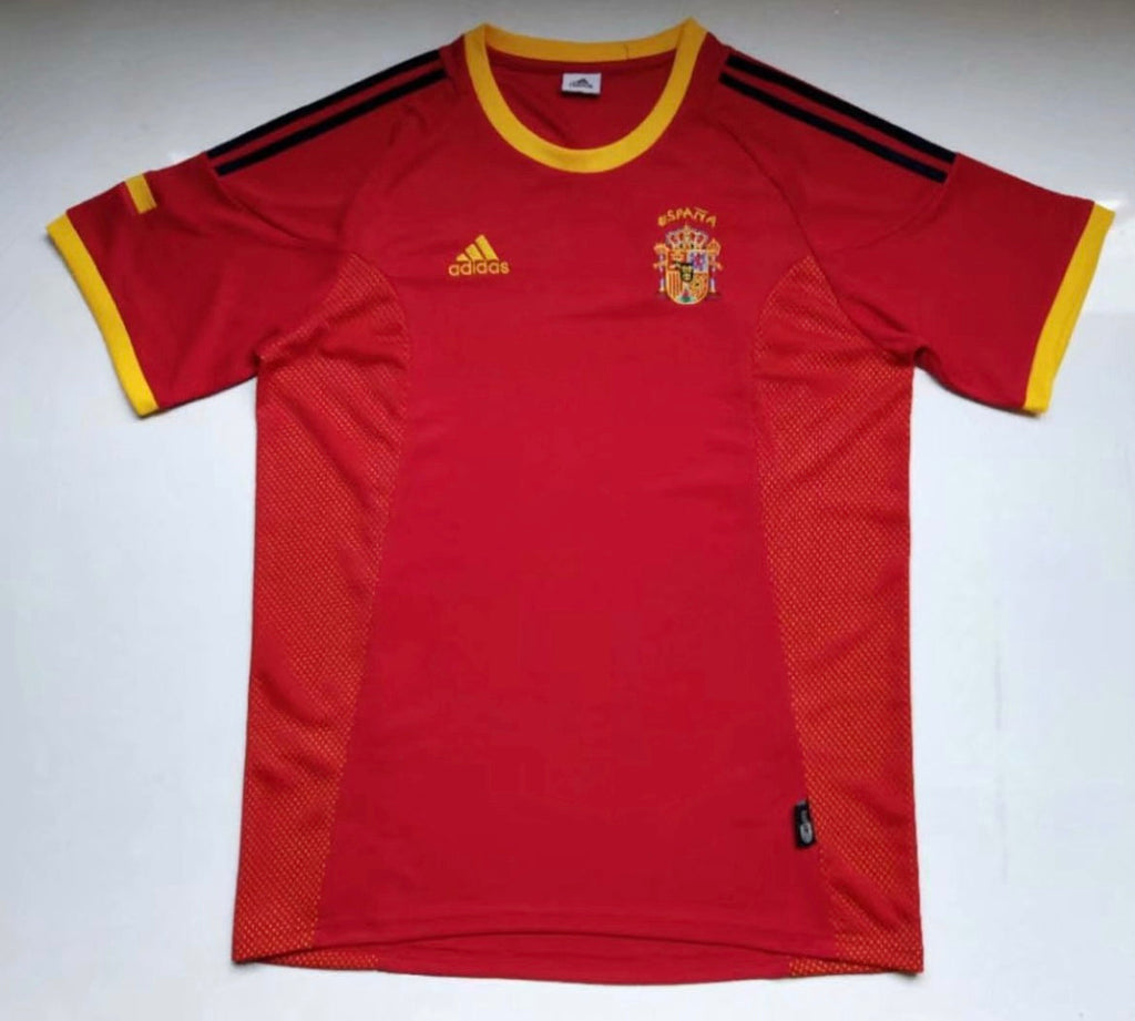 Maillot Rétro Espagne 2002 Domicile