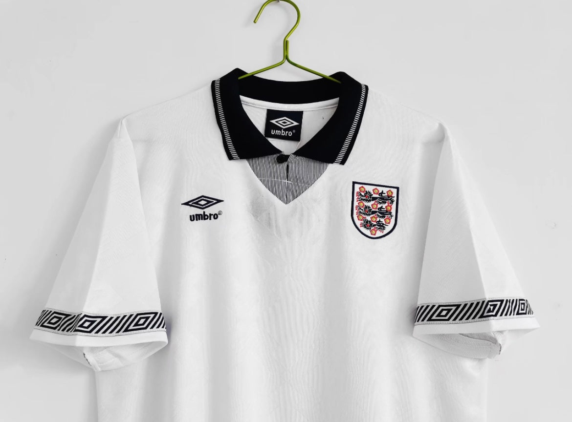 Maillot Rétro Angleterre 1990 Domicile