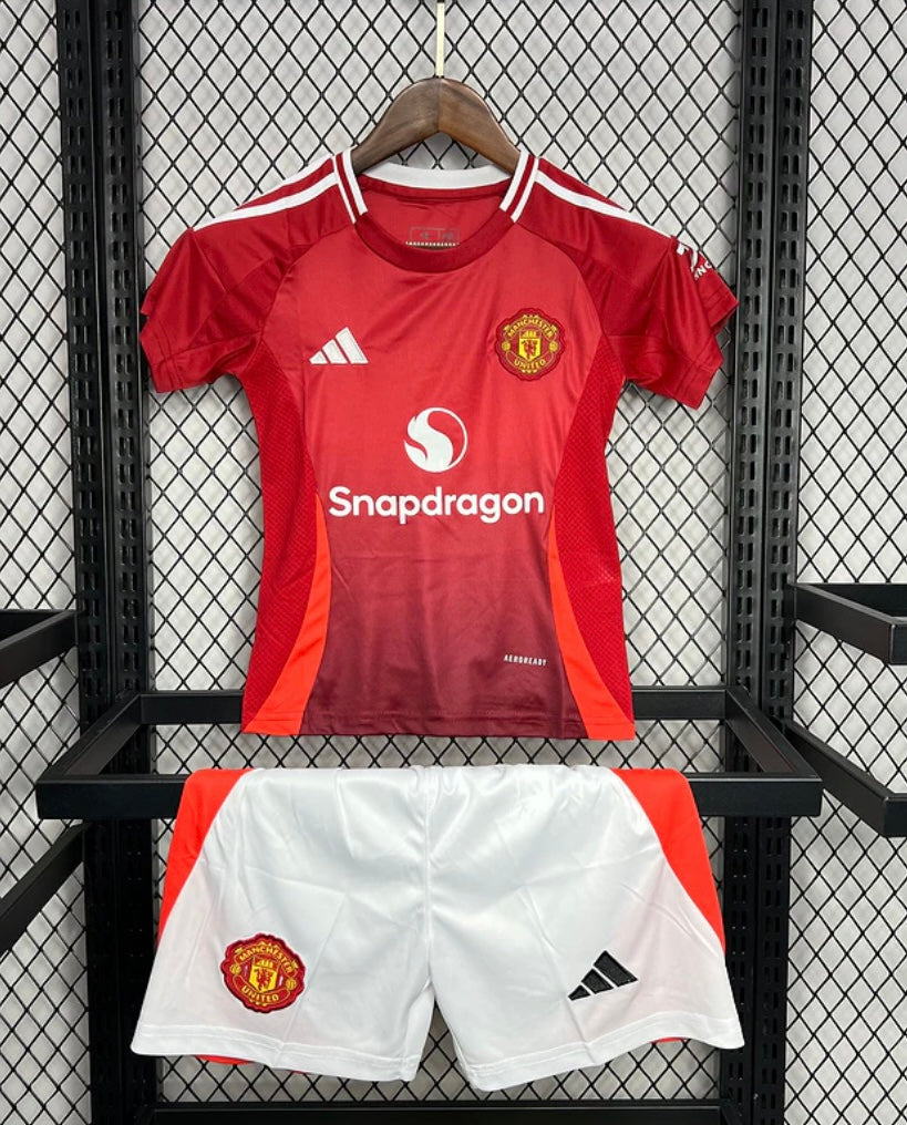Kit Enfant Manchester United 2024-25 Domicile