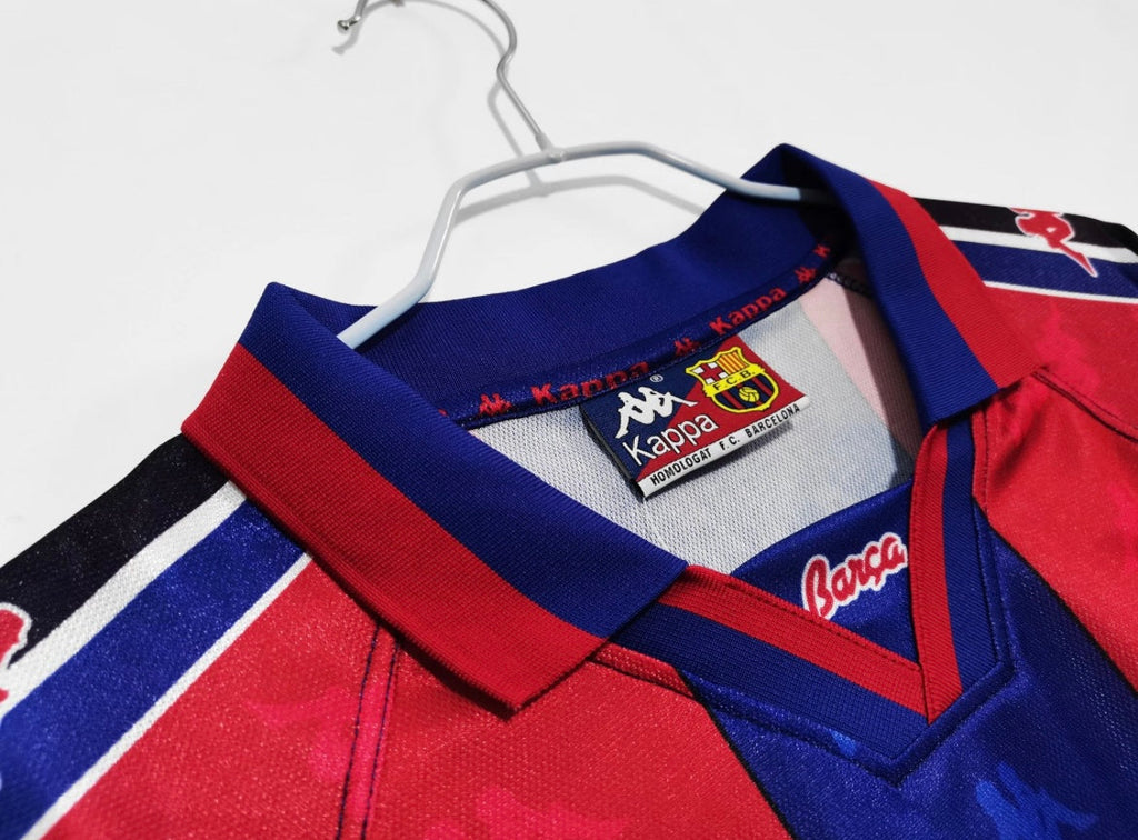 Maillot Rétro FC Barcelone 1996-97 Domicile
