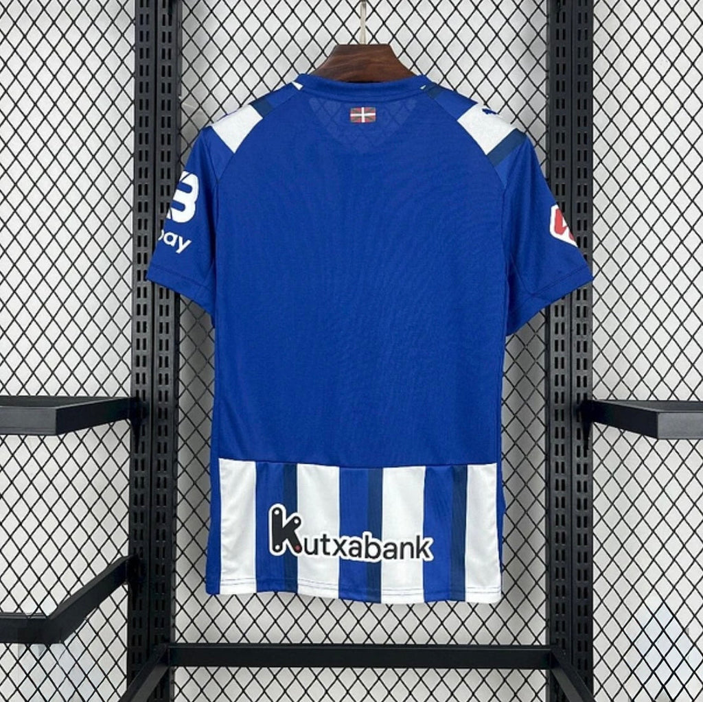 Maillot Deportivo Alavés 2025-26 Domicile