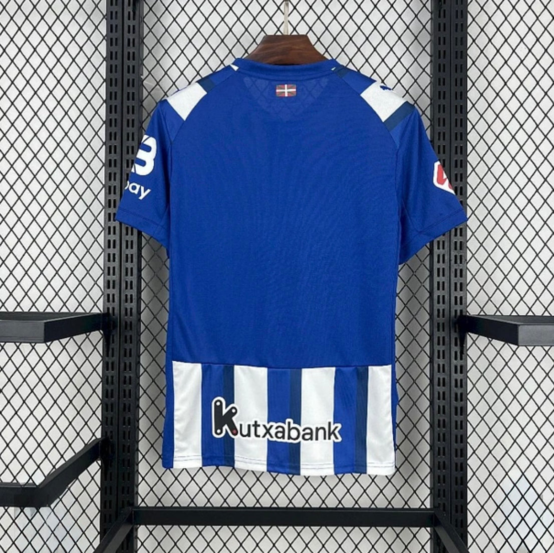 Maillot Deportivo Alavés 2025-26 Domicile