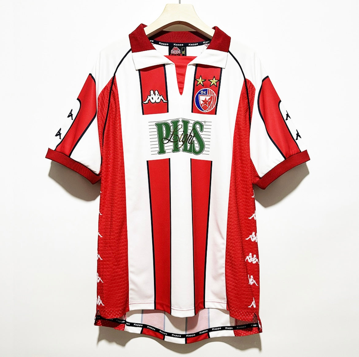Maillot Rétro Étoile Rouge de Belgrade 1999-00 Domicile
