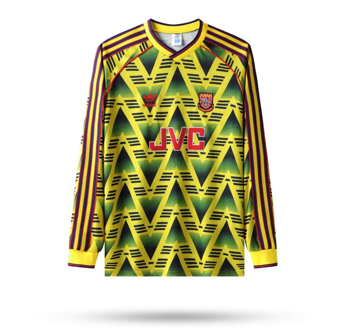 Maillot Rétro Arsenal 1992-93 Extérieur Manches Longues