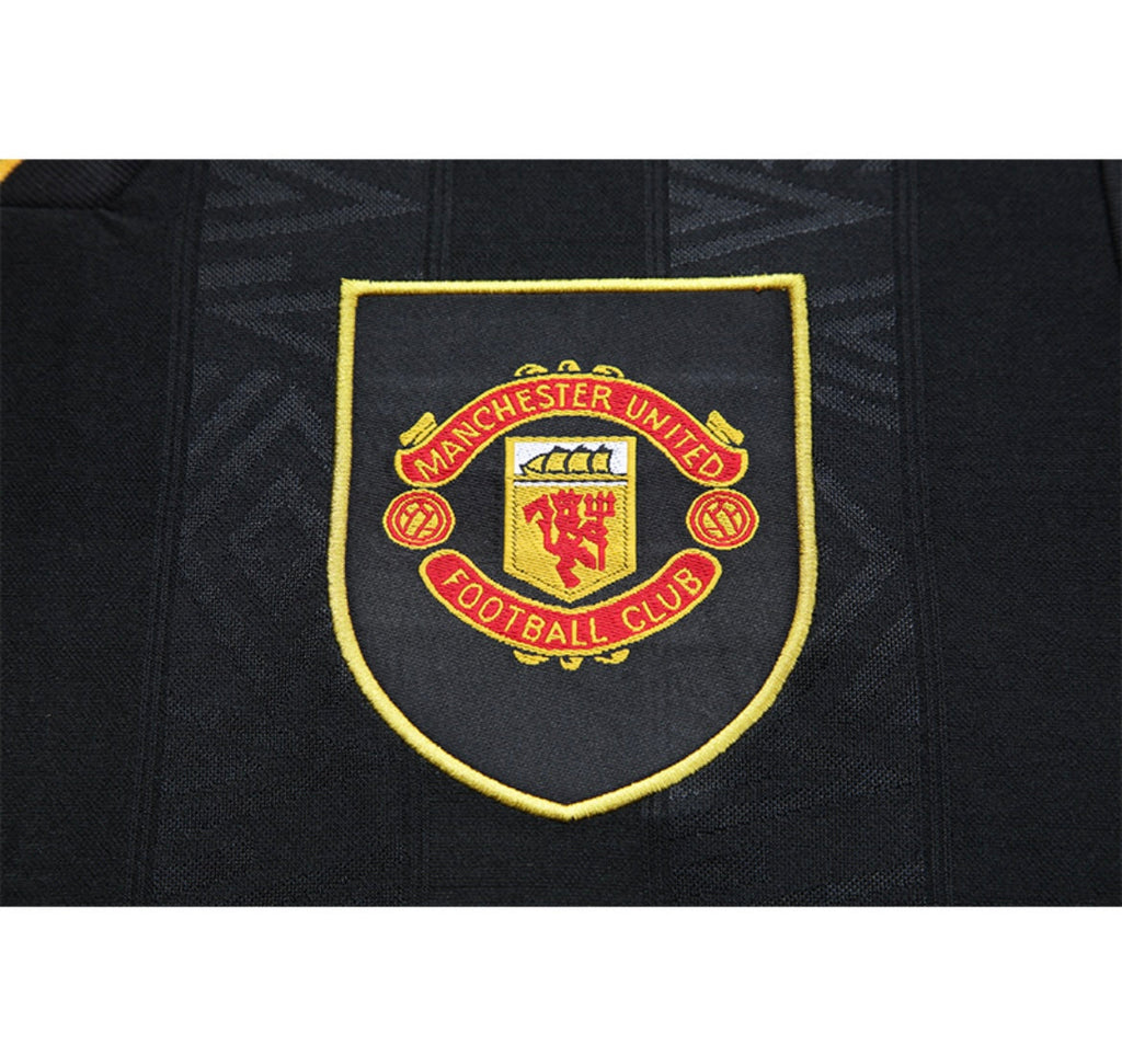 Maillot Rétro Manchester United 1993-94 Extérieur Manches Longues