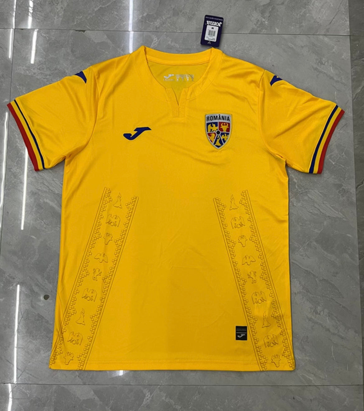Maillot Roumanie 2024 Domicile