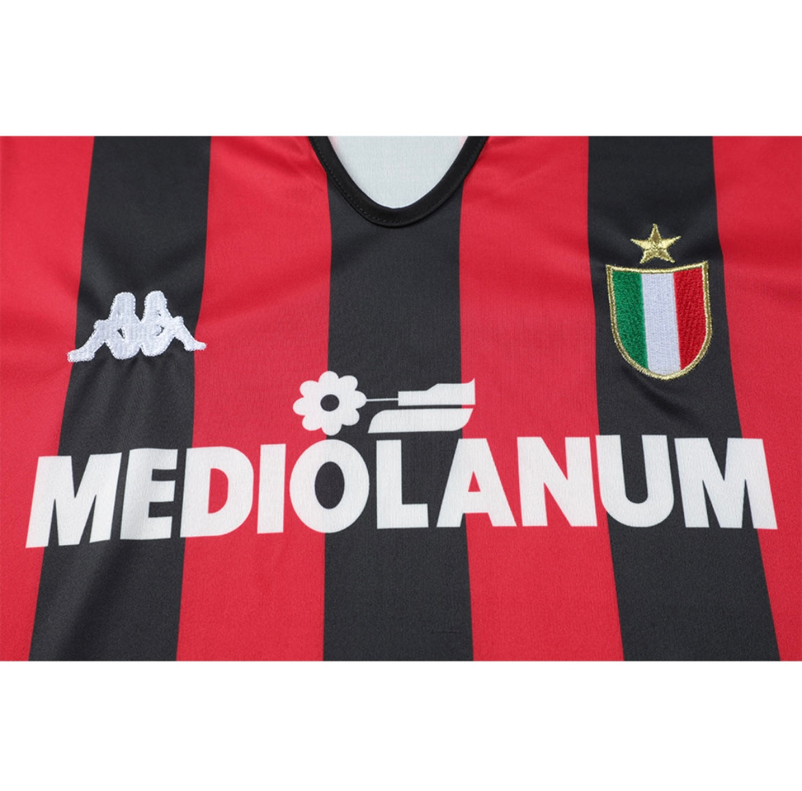 Maillot Rétro AC Milan 1988-89 Domicile