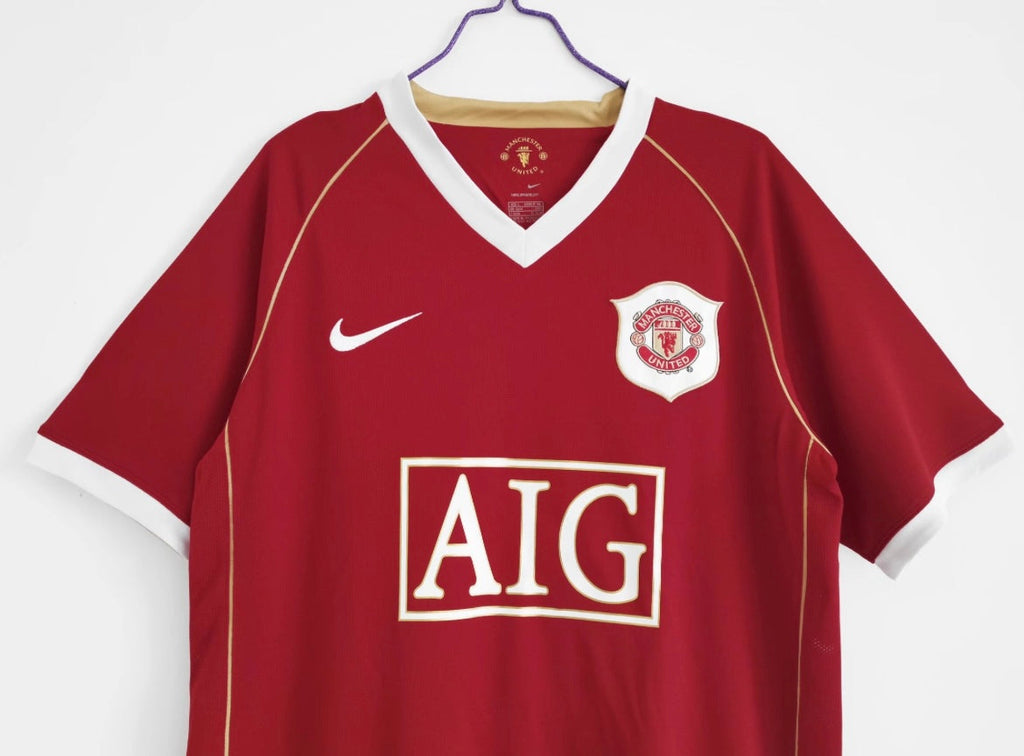 Maillot Rétro Manchester United 2006-07 Domicile