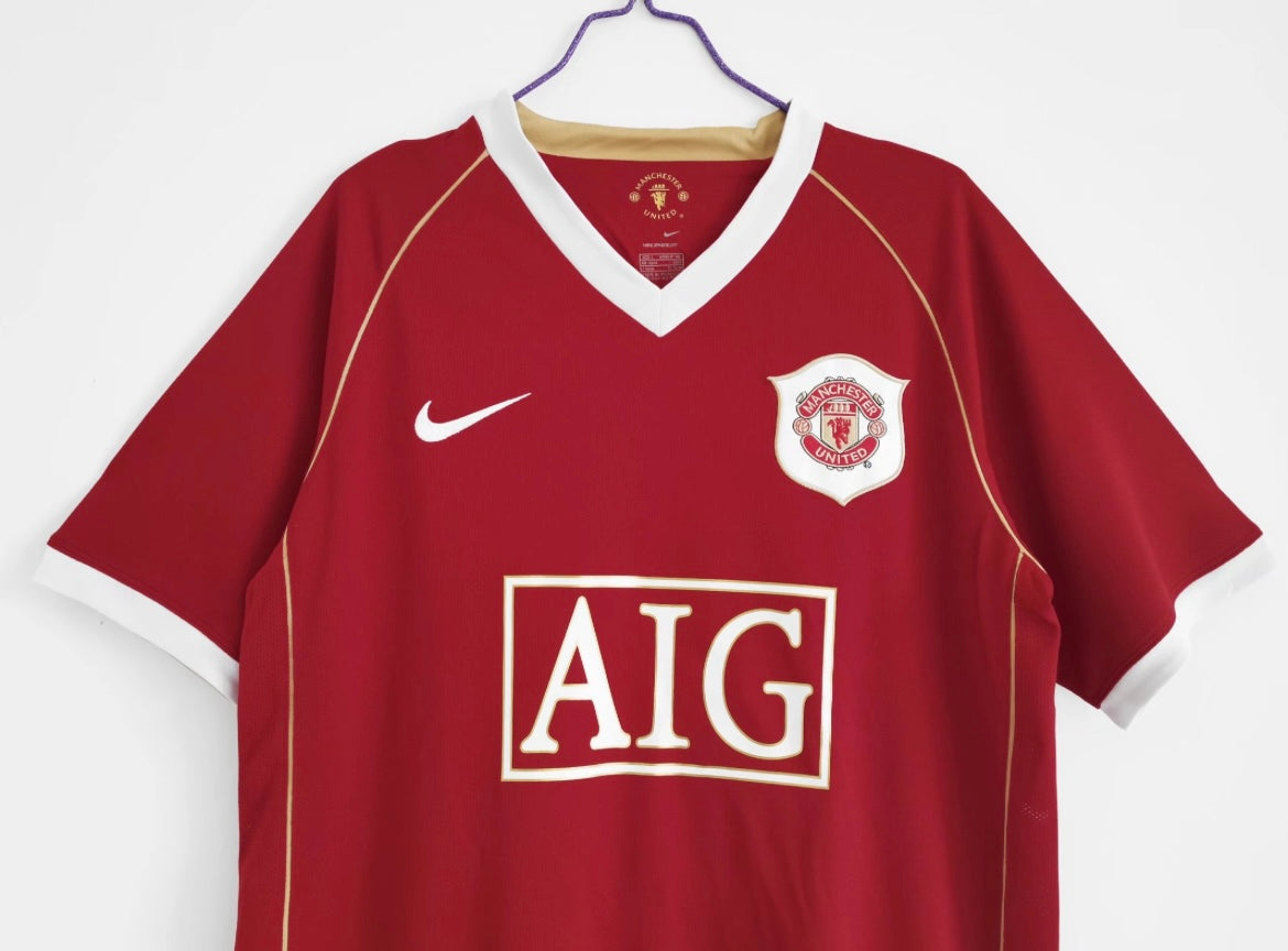 Maillot Rétro Manchester United 2006-07 Domicile