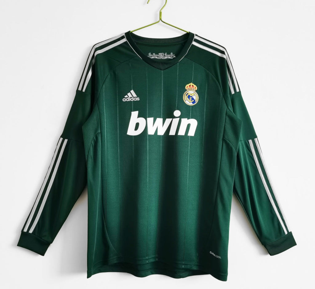 Maillot Rétro Real Madrid 2012-13 Third Manches Longues